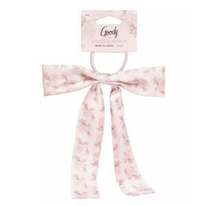Goody x LoveShackFancy Ruffle Bow Hair Elastic - Rosa Beaux Pink